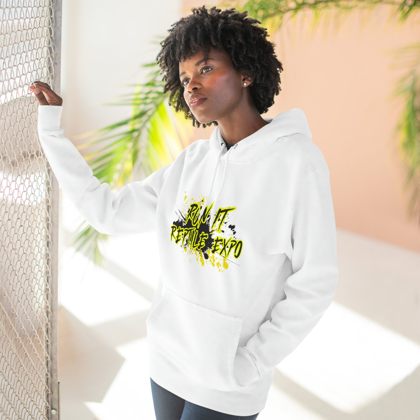 RUN IT Reptile Expo Unisex Premium Pullover Hoodie